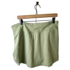 Calla Skort Womens Large Tennis Light Green Athletic Sports Work Out Gym Short